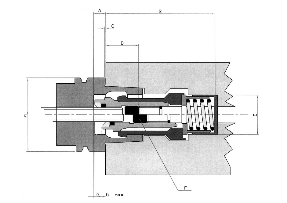 Petal pliers HSK32BDF HSK25ACE DIN 69893